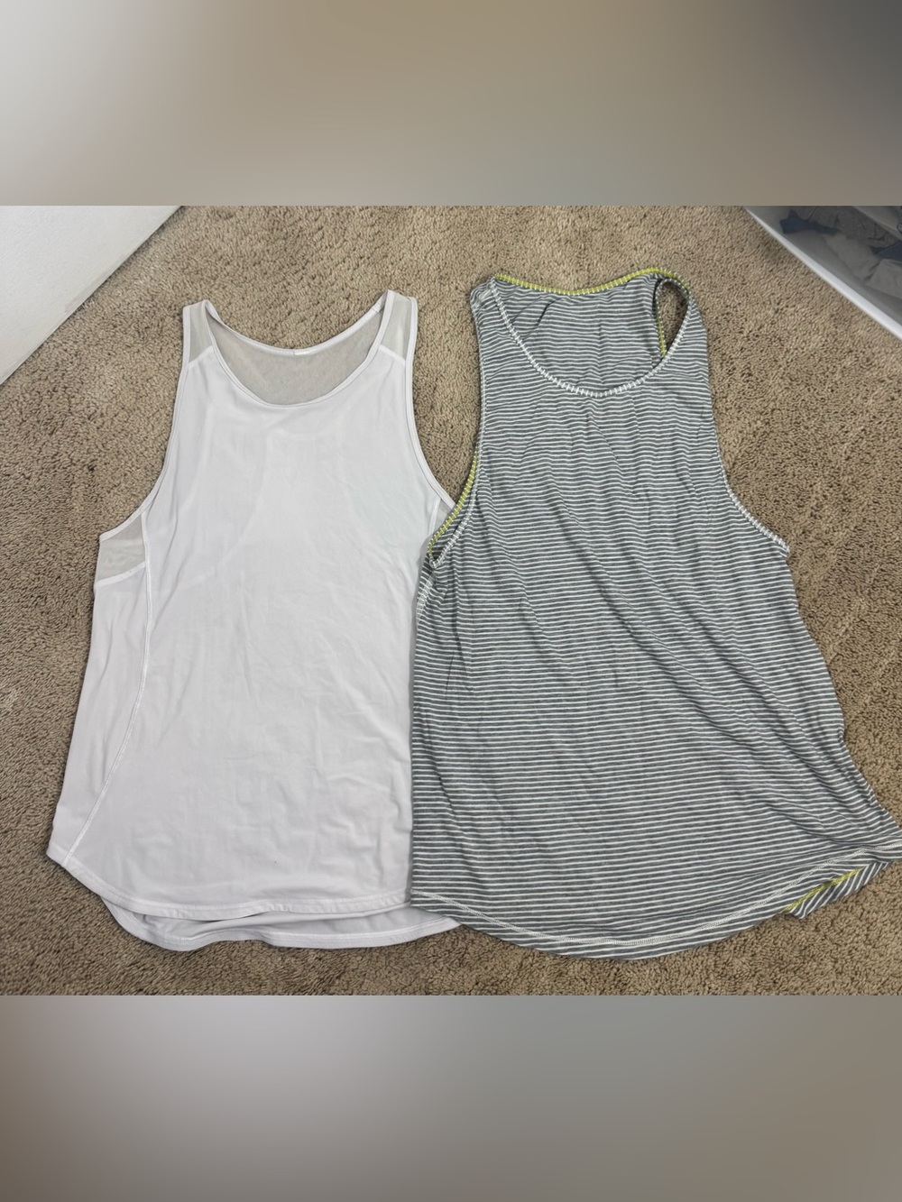 Lululemon Lot of size 8 Sculpt Tank Love Tank 🍋🍋